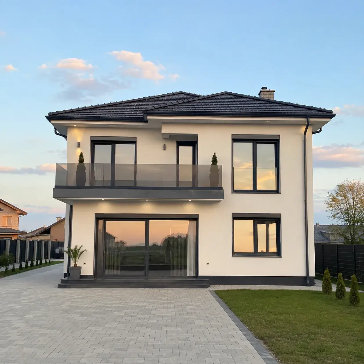 Kuća sa PVC i ALU prozorima